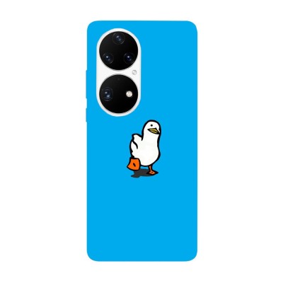 Husa compatibila cu Huawei Nova Y70 model duckduckgo, Silicon, TPU, Viceversa foto