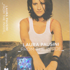 Caseta audio: Laura Pausini ‎– From the Inside ( 2002, originala, stare f.buna)