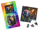 Puzzle mic din lemn - Flori - Ghiocel | Woodmix Puzzles