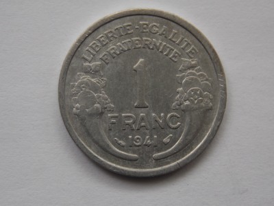 1 FRANC 1941 FRANTA foto