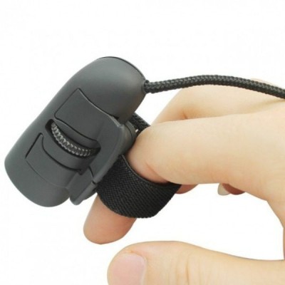 Mouse optic pentru deget 3D, cu 1200 dpi si interfata USB foto