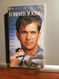 Caseta VHS Originala film FOREVER YOUNG (1993/WARNER/UK) - ca Noua, Caseta video, Engleza, warner bros. pictures