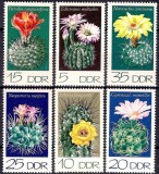 DDR 1974 - Flori de cactus, serie neuzata