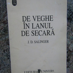 De veghe in lanul de secara - J.D. Salinger