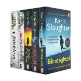 Grant County Series 5 Books Collection Set By Karin Slaughter (Blindsighted, Kisscut, A Faint Cold Fear, Indelible &amp; Faithless)