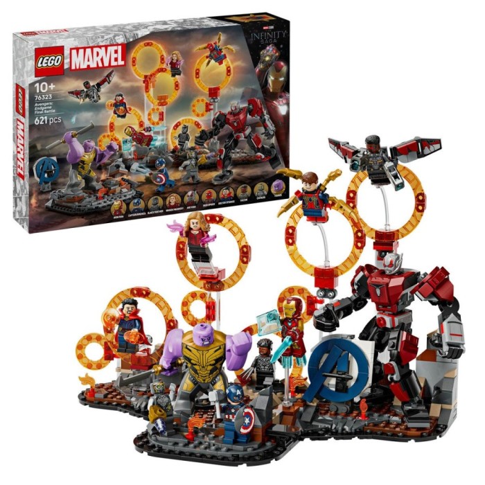 LEGO SUPER HEROES RAZBUNATORII SFARSITUL JOCULUI BATALIA FINALA 76323