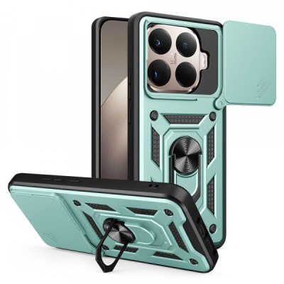 Husa pentru Xiaomi 15T Pro, Techsuit, CamShield, Verde foto