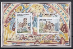 Andorra - EMISIUNE COMUNA ANDORRA SPANIOLA si FRANCEZA - MNH foto