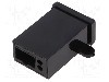 Carcasa ABS, 33mmx53mmx20mm, MASZCZYK - KM-58A/BK