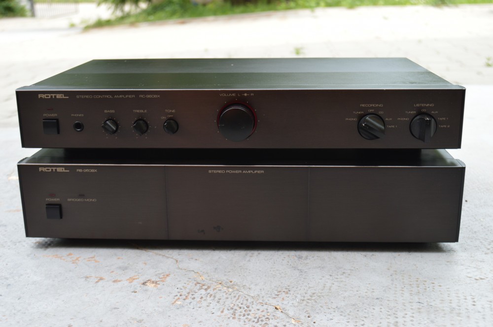 Amplificator Putere Rotel RB 960 BX + Preamplificator Rotel RC 960 BX ...
