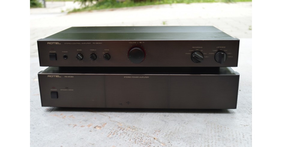 Amplificator Putere Rotel RB 960 BX + Preamplificator Rotel RC 960 BX ...