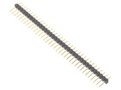 Conector Pin Header 36 Pini 2.54mm Aurit foto