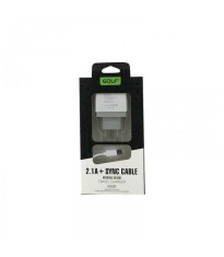 Incarcator 2x USB 2.1A +cablu Micro USB 1.5m VOIAJ Golf U2MSET