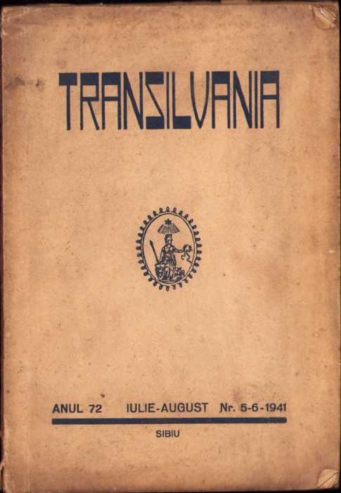 HST C1144 Revista Transilvania 5-6/1941