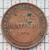 Italia Toscana 5 centesimi 1859 - Vittorio Emanuele II (Tuscany) - km 6 - A030, Europa