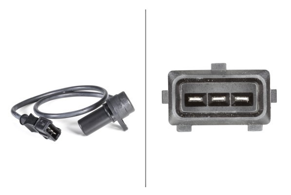 HELLA 6PU 009 146-211 Senzor impulsuri, arbore cotit
