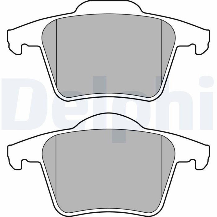DELPHI LP1835 set placute frana,frana disc
