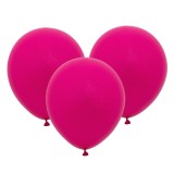 Baloane de Petrecere Fucsia 30 cm &ndash; Set de 10 bucăți, CMCLASS