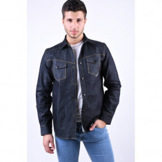 Geaca Blugi Jack&amp;amp;Jones Overshirt Blue Denim foto