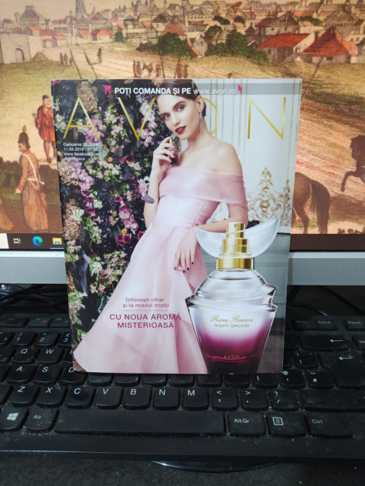 Avon Campania 06/2019, 11 04-01 05 2019, rare Flowers, Night Orchid, 040