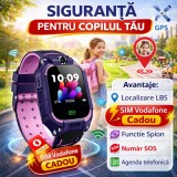 SMARTECH SmartWatch pentru copii cu functie telefon (SIM), Camera, Localizare LBS, Apelare SOS, Agenda telefonica S276