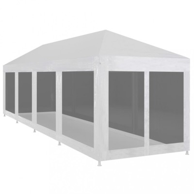 vidaXL Cort de petrecere cu 10 pereți din plasă, 12 x 3 m 45112 foto