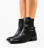 Cumpara ieftin Botine dama Math Negre