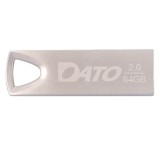 Dato - Memory Stick DS7016 (DS7016-64G) - USB 2.0 FlashDrive, 64GB, Read 9MB/s, Write 5MB/s - Silver
