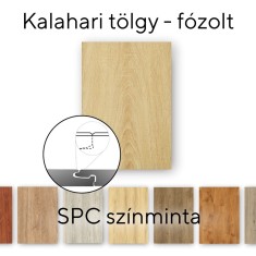 Pardoseală laminată Leziter Kalahari Oak, vinil SPC, mostră/bucată