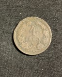 Moneda 4 kreuzer 1860 A Austria, Europa
