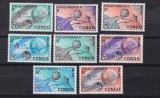 Congo 1965 - Telecomunicatii, UIT, ITU, sateliti, serie neuzata