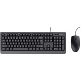 Kit tastatura si mouse TR-24645 Trust Basic, Negru