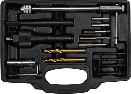 Set 16 extractoare pentru bujii rupte prindere 3/8 YATO
