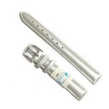 Cumpara ieftin Curea de ceas din piele naturala Matteo Ferari culoare Gri-Argintiu - 12mm,