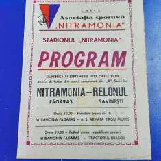 program Nitramonia Fagaras - Relonul Savinesti