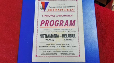 program Nitramonia Fagaras - Relonul Savinesti foto