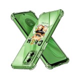 Husa antisoc pentru motorola moto g35, airbag pro, clear, cash is king