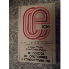 Tehnologii De Jonctionare A Conductoarelor - Colectiv ,535390