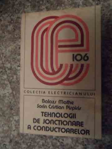 Tehnologii De Jonctionare A Conductoarelor - Colectiv ,535390