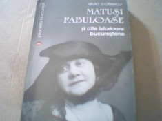 Silvia Colfescu - MATUSI FABULOASE si alte istorioare bucurestene { 2013 } foto