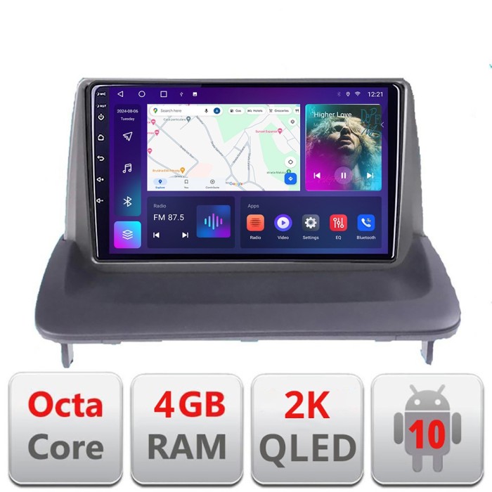 Navigatie Volvo C40 C30 S40 C70 V50 C-C40 Android Octa Core Ecran 2K QLED GPS 4G 4+32GB 360 KIT-C40+EDT-E409-2K CarStore Technology