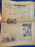 ziarul sportul popular 18 ianuarie 1967 - motociclism pe gheata la ploiesti