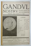 GANDUL NOSTRU , REVISTA LUNARA DE ARTA SI LITERATURA , NR. 5 , 1923