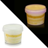 Vopsea invizibila fluorescenta reactiva UV, transparenta galbena - 100 g