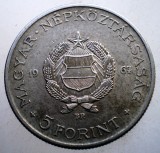 1.068 UNGARIA KOSSUTH 5 FORINT 1967