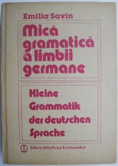 Mica gramatica a limbii germane &ndash; Emilia Savin