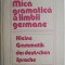 Mica gramatica a limbii germane &ndash; Emilia Savin