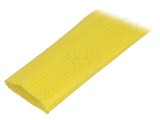 Manşon electroizolant fibră de sticlă galbenă 5m -30&divide;155&deg;C