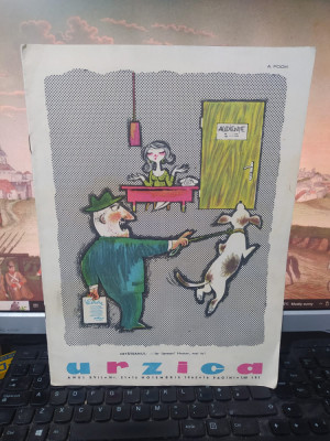 Urzica nr. 21, 15 nov. 1965, Coperți de Eugen Taru și A. Poch; Gopo; Eftimiu 224 foto