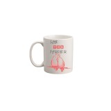 Cana alba personalizata, Love you forever, INOVATIX&reg;. 330ml, Oem